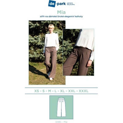 de-park Papírový střih - Mia vel.XS-XXL – Zboží Mobilmania