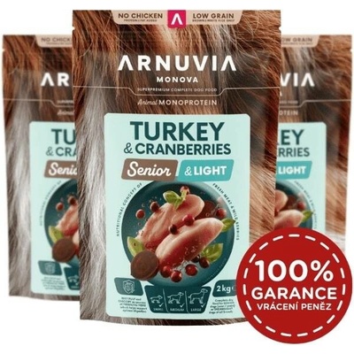Arnuvia Monova Senior & Light Turkey & Cranberries 6 kg
