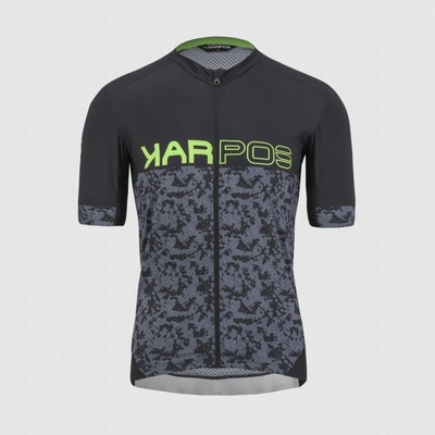 Karpos pánsky JUMP black/ombre blue/green fluo modrý/čierny