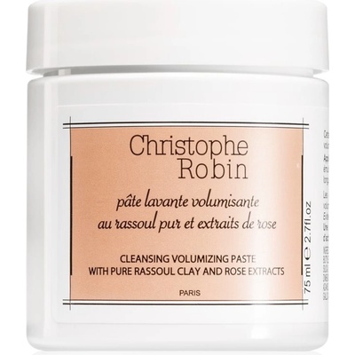 Christophe Robin Cleansing Volumizing Paste with Rose Extract exfoliační šampon 75 ml