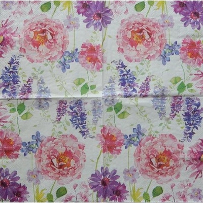 Ambiente obrúsky Pink roses 33x33cm