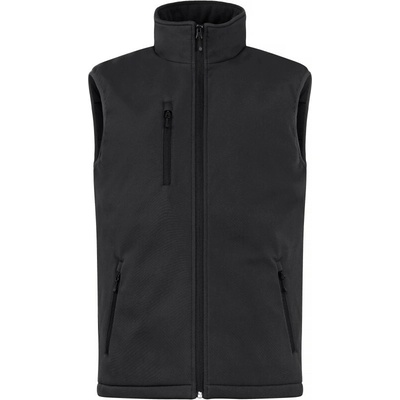 Clique vesta Padded Softshell Vest Men pánská COT67095800200 černá