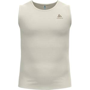 Odlo Мъжко мериносово термобельо Odlo Merino PW 140 Seamless Baselayer Crew Neck Singlet Merino base layer - Zero Dye Melange (015-1880-0213)