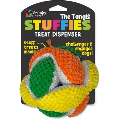 Stuffies zamotaná lopta na plnenie maškrty Spunky Pup 38 cm