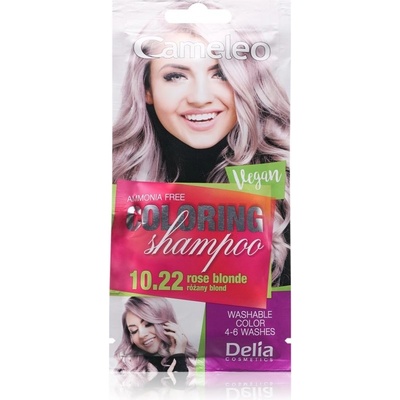 Delia Cameleo No1 barevný šampon 10.22 Rose blond 40 ml