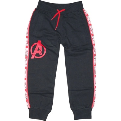 E plus M dětské tepláky Avengers černé