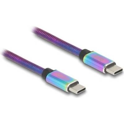 Delock 81116 USB-C USB 2.0 USB-C ® zástrčka USB-C ® zástrčka 2m vícebarevný