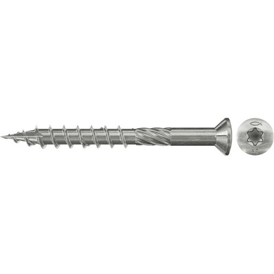 Fischer 576395 Terasový šroub 5 mm 60 mm TX Nerezová ocel 450 ks