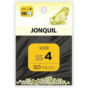  Декоративни камъчета за маникюр jonquil, 1.6 мм ss4, der3094, пакет 50 бр (der3094)