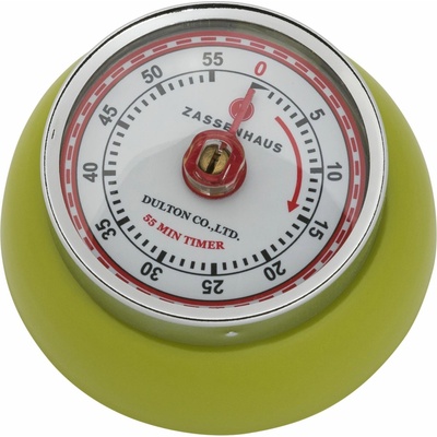 Zassenhaus 72259 Speed Retro Kuchynská magnetická minútka zelená / priemer 7 cm (72259)