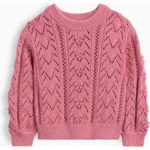 GAP Бебешки плетен пуловер GAP GAP | Rozov | Момичешки | 18-24 месеца - zoot - 73,91 лв