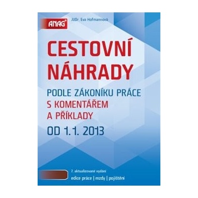 CESTOVNÍ NÁHRADY 2013 S KOMENTÁŘEM Hofmannová