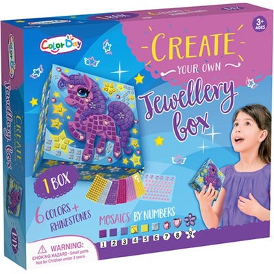 Color Day Творчески комплект Color Day - Направи си сам кутия за бижута (K82313)