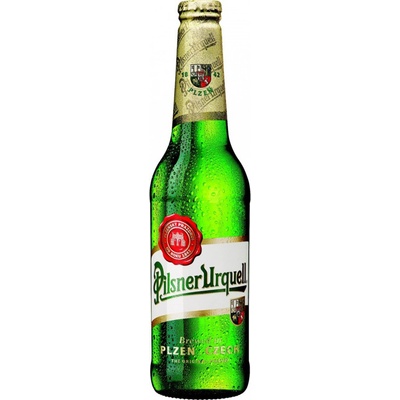 Pilsner Urquell svetlé 12° 4,4% 0,33 l sklo (prepravka 24ks)