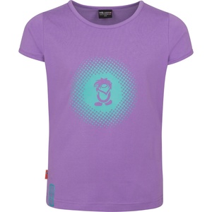 TROLLKIDS Детска тениска Trollkids Girls Logo T T-shirt - Violet Sorbet - размер 98 (EU) (704-1557-1612)