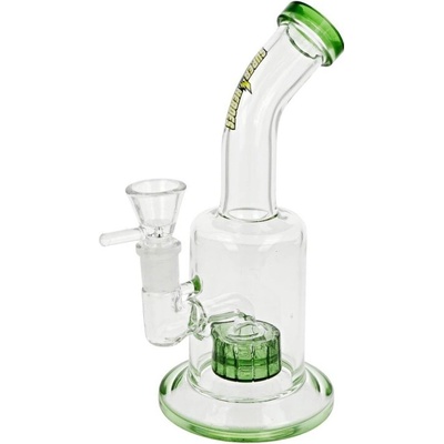 Super Heroes Skleněný bong s perkolací Green 21cm – Zboží Dáma