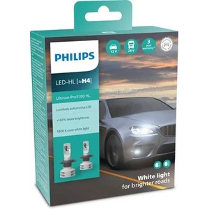 Philips H4 Ultinon Pro5100 HL 2x (11342U51X2)
