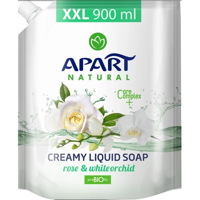 Apart tekuté mýdlo náhrada bílá růže a ochidea 900 ml