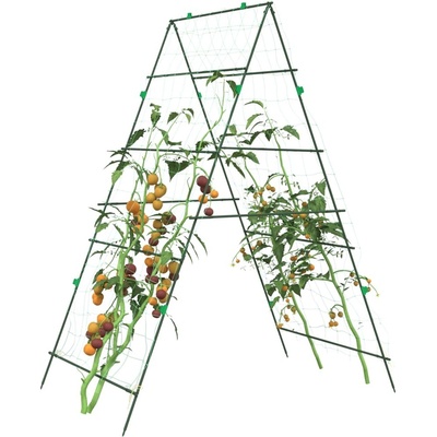 vidaXL treláž pro popínavé rostliny A rám 99x90x175,5 cm ocel