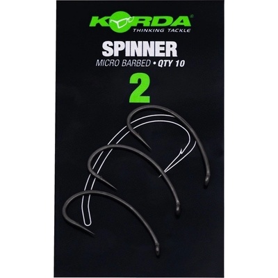 Korda Spinner Micro Barbed vel.4 10 ks