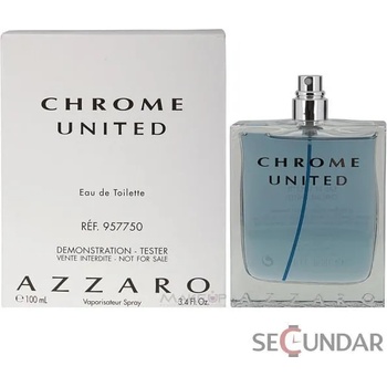 Azzaro Chrome United EDT 100 ml Tester