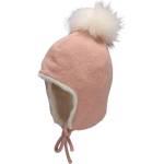 Sterntaler Детска зимна шапка с помпон Sterntaler - За момичета, 47 cm, 9-12 м, розова (4412232-749) - ozone