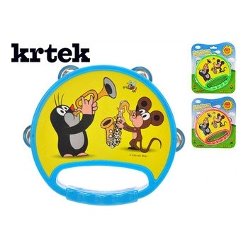 Wiky tamburína Krteček červená