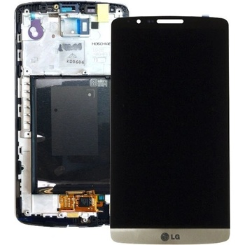 LCD Displej + Dotykové sklo + Rám LG G3 D855