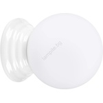 Sollux SL. 1903 - Стенно осветително тяло за баня ZORI 1xG9/8W/230V IP44 бяло (SLX1570)