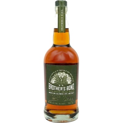 Brothers Bond Rye 47,5% 0,75 l (holá láhev)