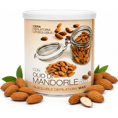HOLIDAY Liposoluble Hypoalergenní depilační vosk ALMOND 800 ml
