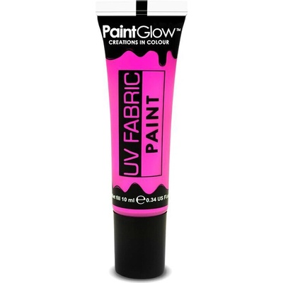 PaintGlow Barvy na obličej UV neon 13 ml růžová (neon pink)