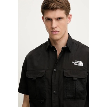 The North Face Риза The North Face TNF X NSE в черно със свободна кройка с класическа яка NF0A8BK1JK31 (NF0A8BK1JK31)