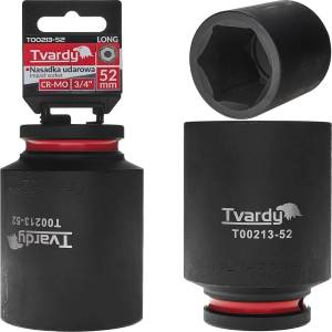 Tvardy Ударна вложка удължена 3/4" 6-стенна 52mm CR-MO 82265 (T00213-52)