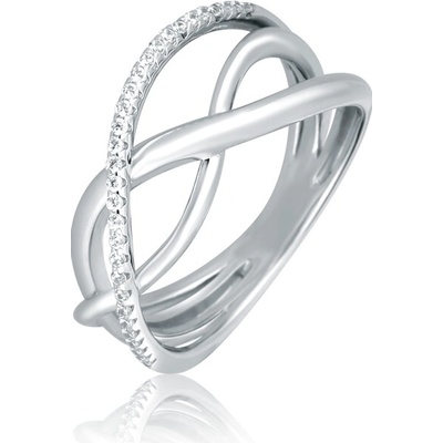 JVD Stříbrný prsten SVLR1260XK6BI