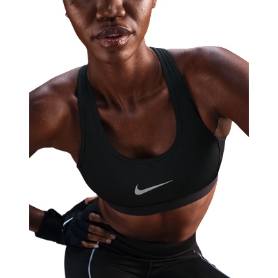 Nike Сутиен Nike W NK SWSH MED SPT BRA Черен Velikost S