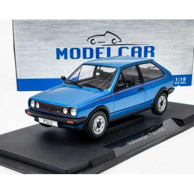 MCG Volkswagen Polo II Coupe GT 1985 modrá 1:18