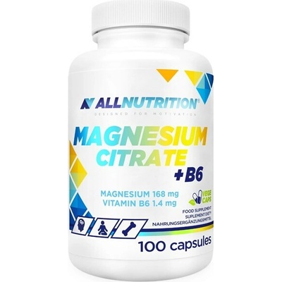 Allnutrition Magnesium Chelate + B6 100 kapslí