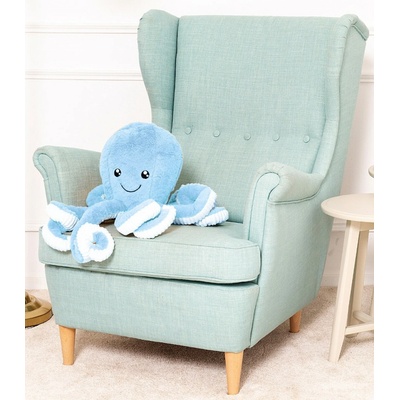 Dear Bear Plyšová chobotnica Octopus 60 cm - modrá