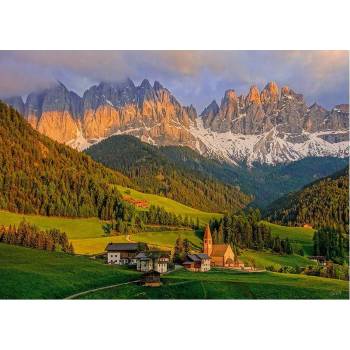Image 1 of Cherry Pazzi - Puzzle Santa Maddalena, Dolomity - 1 000 piese