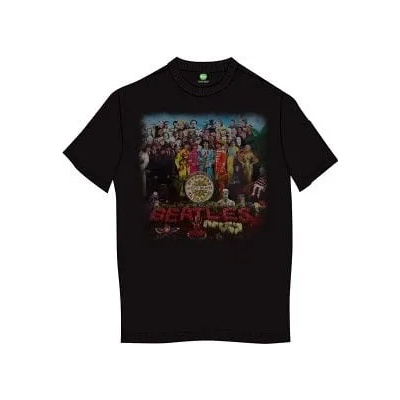 The Beatles Vintage Sgt Pepper Black M Риза (BEATTEE08MB02)