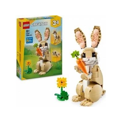 LEGO® Constructor LEGO® Creator Cute Bunny 31162, 326 pcs
