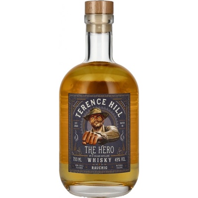 Terence Hill the Hero Rauchig 49% 0,7 l (čistá fľaša)