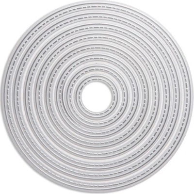 Vyřezávací šablony Circles - sada 8 ks