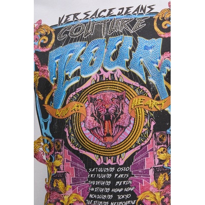 Versace Jeans Couture Памучна тениска Versace Jeans Couture (78GAHC03.CJ01C)