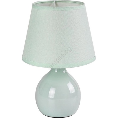 Rábalux 74077 - Настолна лампа INGRID 1xE14/40W/230V в ментов цвят (RL74077)