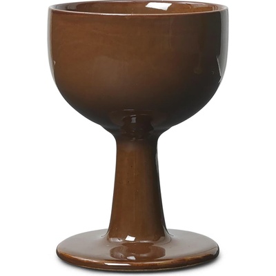Ferm Living Чаша за вино Floccula 160 мл кафява (1104266295)