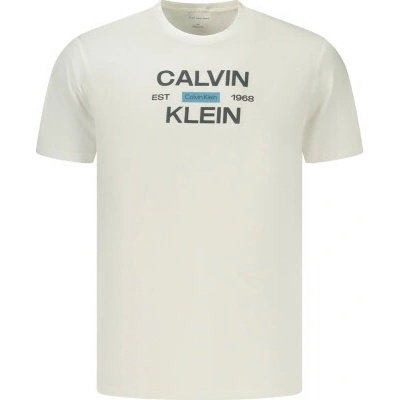 Calvin Klein Pánské tričko s krátkým rukávem White