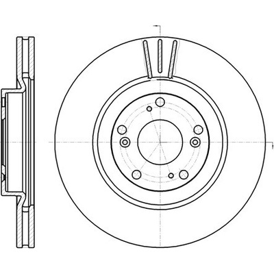 Brzdový kotúč REMSA 61297.10