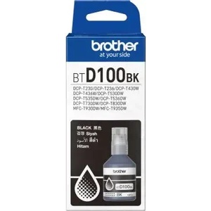 Brother БУТИЛКА МАСТИЛО ЗА BROTHER MFC-T930DW/DCP-T830DW/DCP-T730DW/DCP-T530DW/DCP-T430W/DCP-T230 - Ink Bottle - Black - PN BTD100BK (BT-D100BK) (201BRABTD100BK)